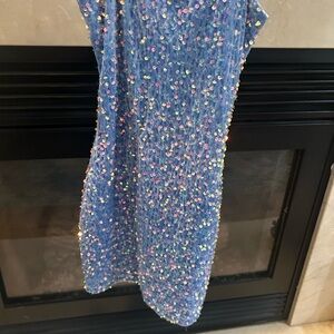 Sparkling Blue Women’s Dress